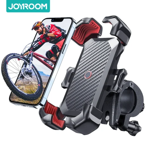 kf-Se325c57ef2ee447abb5c1187eb1069dc1 Joyroom Universal Bike Phone Holder 360° View Bicycle Phone Holder for 4.7-7 inch Mobile Phone Stand Shockproof Bracket GPS Clip