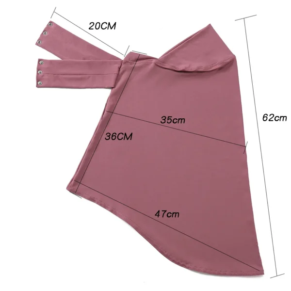 New Instant Jersey Hijab Undercap Hijabs for Woman Muslim Women Hijab Cap Full Cover Snap Fastener Head Wraps Scarf Islam Turban